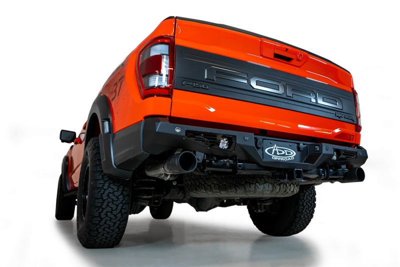 Ford Raptor Bumper - Rear - Addictive Desert Designs - Bomber - Hammer Black - `21-`27